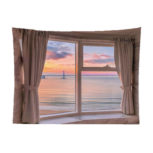 Tela de Fondo con Ventana Falsa y Paisaje 3D - Image 34