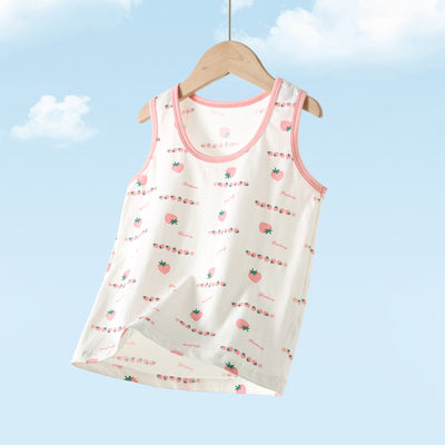 Pijama Infantil de Algodón sin Mangas para Verano - Image 3