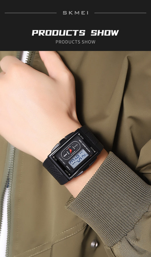 Reloj Deportivo Inteligente Dual para Estudiantes - Resistente al Agua - Image 15