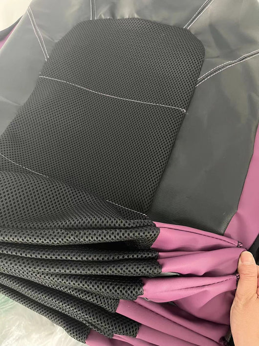 Funda de Asiento de Auto con Costura Sándwich en Cuero PU Premium - Image 8