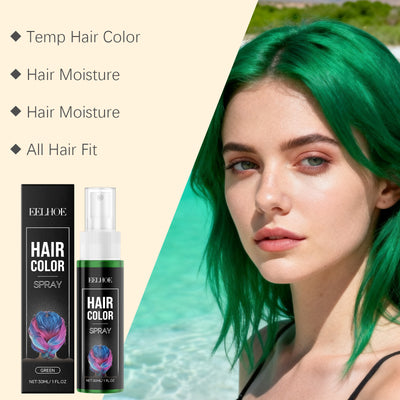 Spray Temporal para Cabello Verde - Color Natural y Duradero para un Look Moderno - Image 11