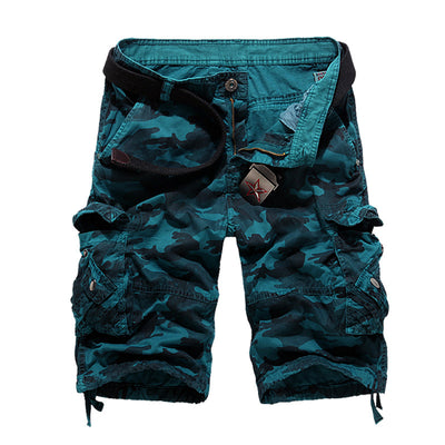 Shorts de Trabajo Holgados con Estampado Camuflaje - Image 8