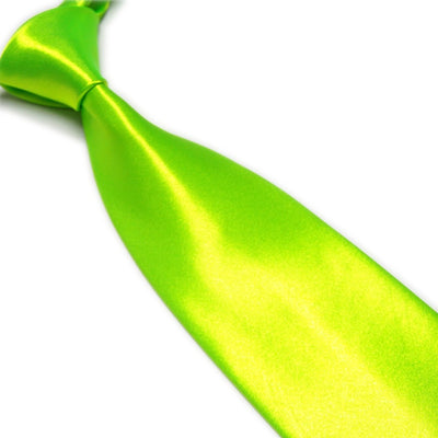 Corbata Ancha de Seda Sintética Color Sólido para Bodas y Eventos - Image 15