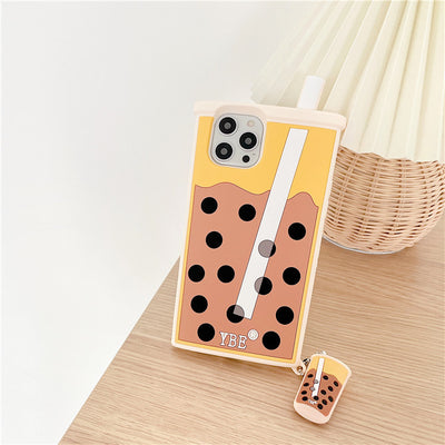 Funda de Celular Té de Perla 3D en Silicona - Image 13