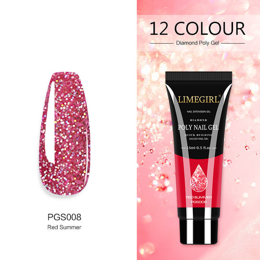 Adhesivo para Extensiones de Uñas con Glitter - Aplicación Rápida e Indolora - Image 8