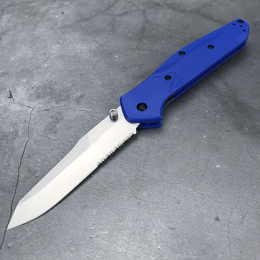 Cuchillo Plegable de Acero Inoxidable para Aventuras al Aire Libre - Image 6