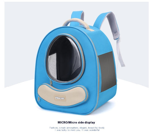 Mochila Transportadora Respirable para Mascotas - Gran Capacidad Cápsula Espacial - Image 21