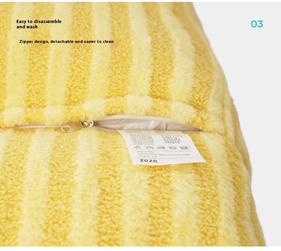 Cama Térmica para Mascotas de Rayas - Cómoda en Todas las Estaciones con Funda Lavable - Image 11