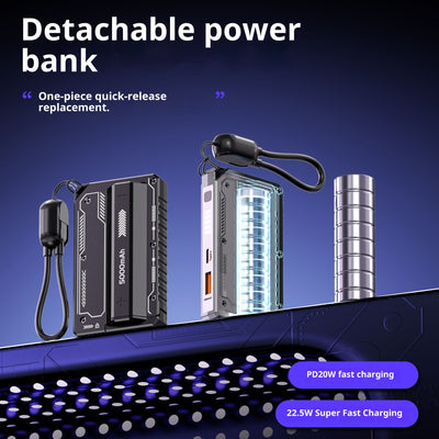 Batería Portátil Modular Compacta con Separación Elástica