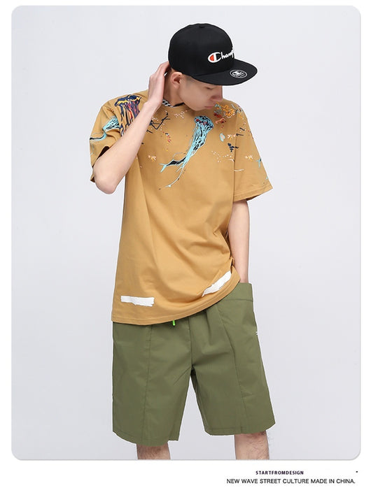 Camiseta Unisex Estampado Graffiti Street Style - Image 10