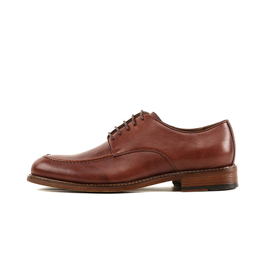 Zapatos Casuales de Cuero para Hombre con Cordones - Estilo Británico