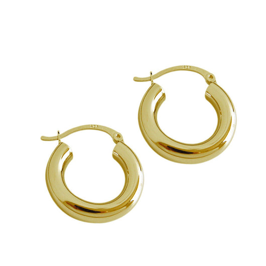 Aretes de Plata Esterlina Oversized Diseño Moderno - Image 17