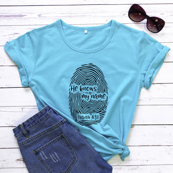 Playera Estampada Cuello Redondo para Mujer