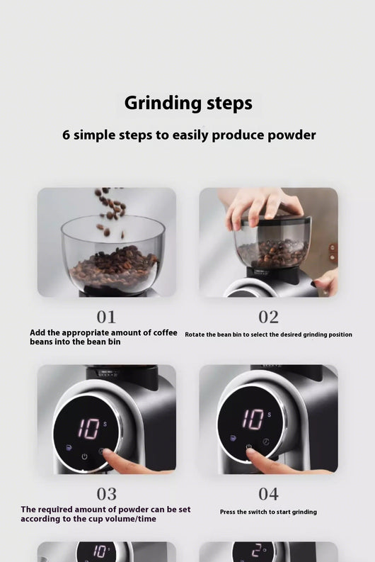 Molinillo de Café Eléctrico Inteligente con Báscula Integrada - Image 32