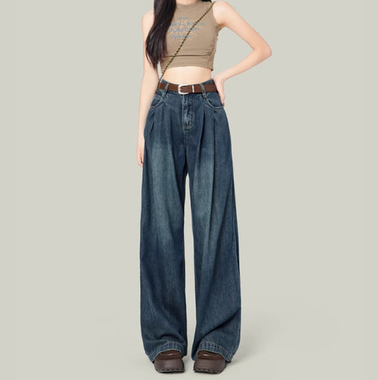 Pantalones Rectos de Tiro Alto para Mujeres Petite - Image 12