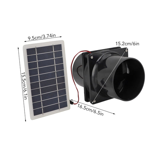 Extractor Solar Doble con Salida Impermeable - Image 3