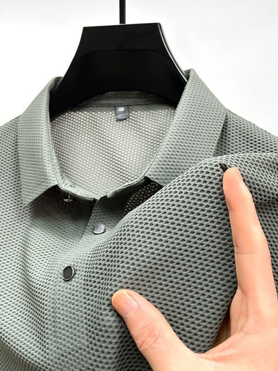 Camiseta Deportiva Ice Silk con Malla Transpirable para Hombre - Image 26