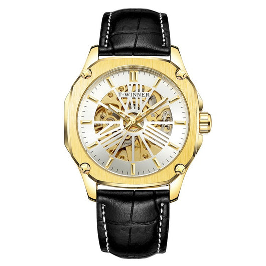 Reloj Mecánico Automático Resistente al Agua con Diseño Esqueletado - Image 6