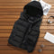 Chaleco Deportivo Hombre con Capucha Desmontable