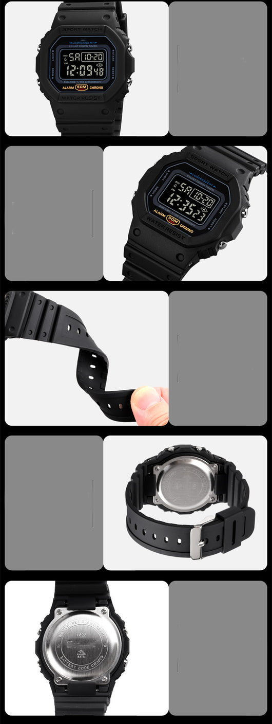 Reloj Digital Compacto de Pantalla Electrónica - Image 11