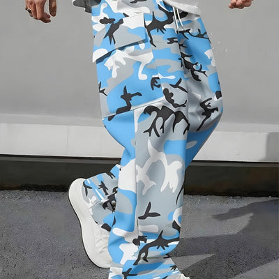 Pantalones de Trabajo Holgados con Cordón Ajustable para Hombre - Image 27
