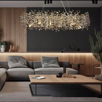 Lámpara de Araña Cristal Elegante Estilo Francés para Restaurante - Image 10