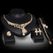 Conjunto de 4 Accesorios Dorados para Novia