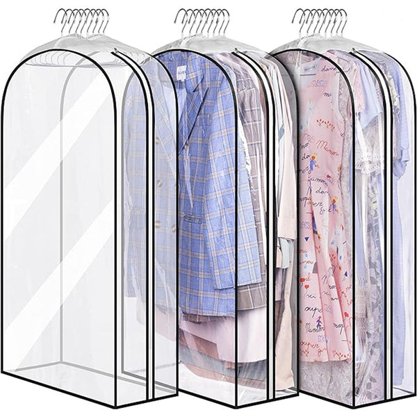 Bolsa Organizadora Transparente 3D para Ropa - Protección Antipolvo - Image 3