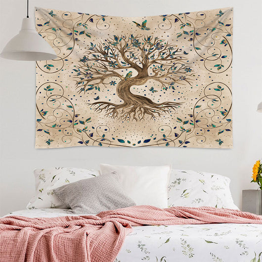 Tapiz Árbol de la Vida - Decoración Bohemia para Dormitorio y Sala - Image 11
