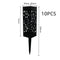 Warm Light Solar Lawn Lamp 10 Piezas