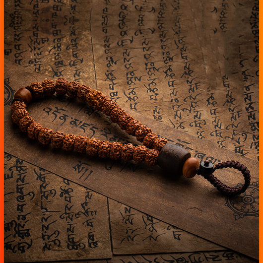Llavero Colgante King Kong Bodhi con Agarwood para Auto
