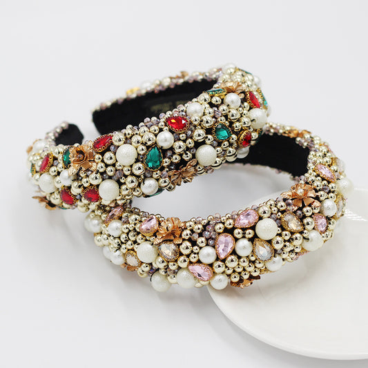 Diadema Barroca Elegante Estilo Europeo Americano