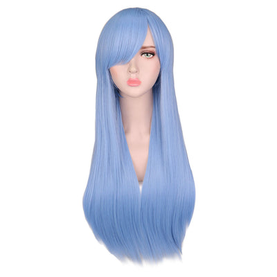 Peluca de Cabello Liso Largo con Base de Malla Mate - Image 3