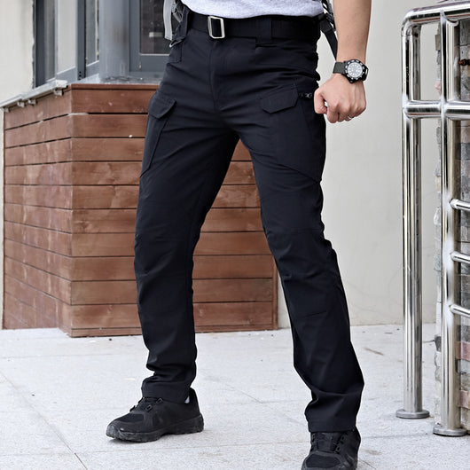 Pantalones Cargo Camuflaje Hombre - Ajuste Relajado y Secado Rápido - Image 7