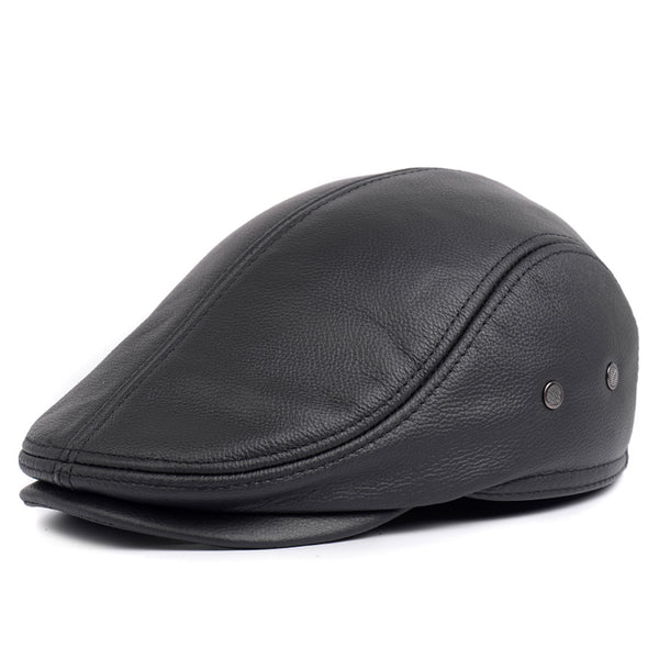 Sombreros de Cuero Casual para Hombre Maduro - Image 5