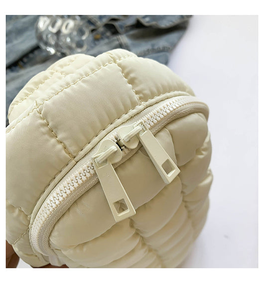 Bolsa Crossbody Acolchada Diamante para Mujer - Diseño Plisado Cloud - Image 34