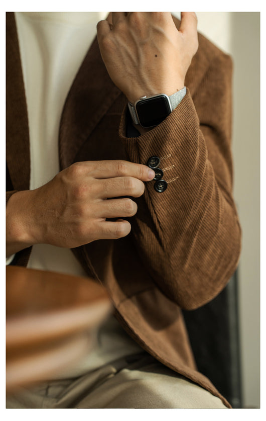 Blazer Slim Fit para Hombre - Primavera y Otoño - Image 19