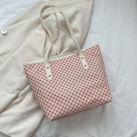 Bolso Tote Bandolera de Gran Capacidad Estilo Minimalista - Image 5