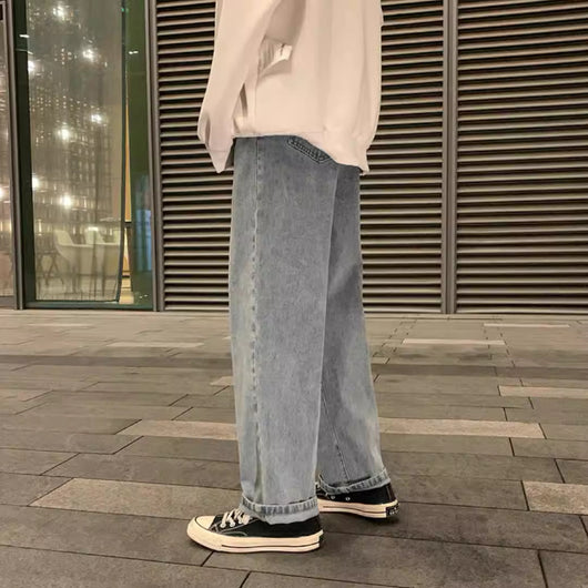 Pantalones Rectos Sueltos para Parejas - Estilo Trendy - Image 2