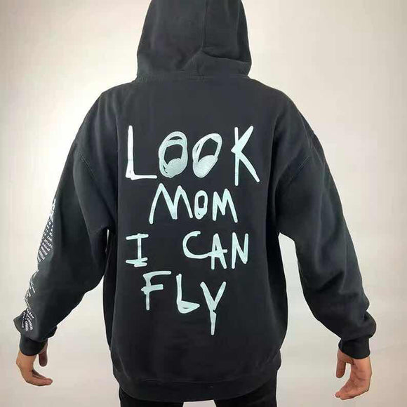 Sudadera con Capucha de Bordado Tridimensional Unisex