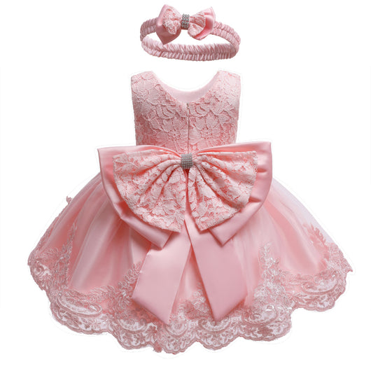 Vestido de Niña Dama de Honor para Celebraciones y Bodas - Image 18