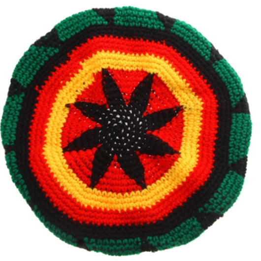 Gorro de Lana Tejido a Mano Jamaica Reggae Niños Rayas Arcoíris Festival - Image 12