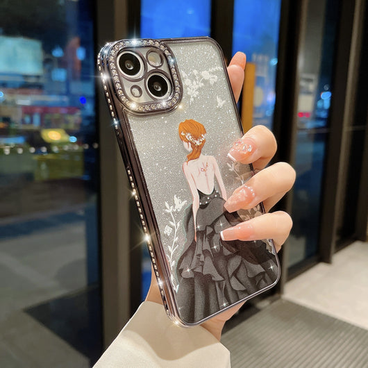 Funda Celular Degradado Brillante con Cristales Swarovski - Image 9