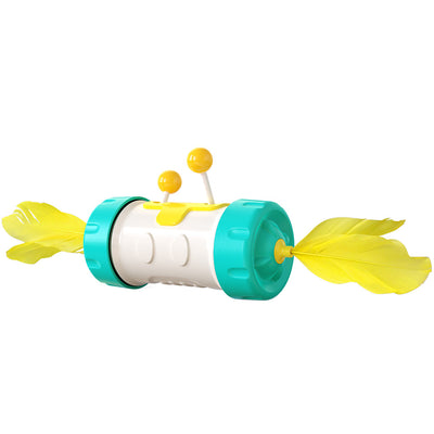 Juguete Interactivo para Gatos con Plumas y Movimiento Automático - Image 7