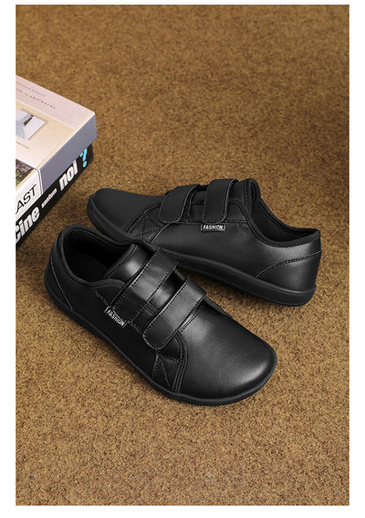 Zapatos Casuales de Cuero Ancho con Velcro para Hombre y Mujer Talla Grande - Image 16