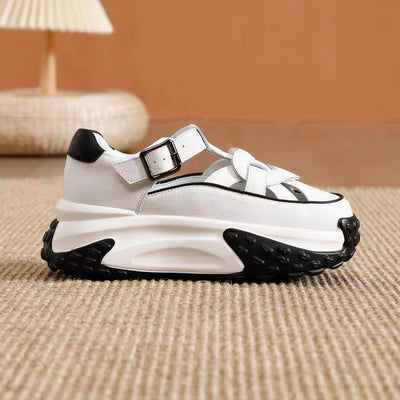 Sandalias Plataforma Transpirables con Diseño Calado para Mujer - Image 15
