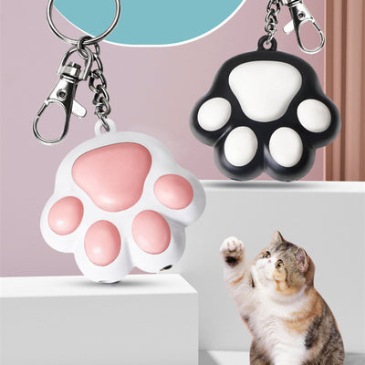 Juguete Láser Interactivo 3 en 1 con Forma de Patita de Gato