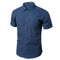 Short Sleeve Azul marino