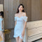 Vestido Tubo Satinado Diosa del Temperamento para Mujer