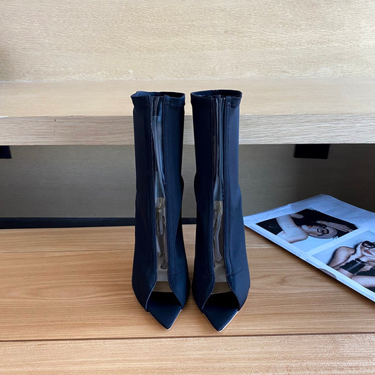 Sandalias Stiletto de Verano para Mujer - Diseño Elegante en Lycra